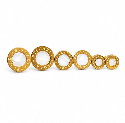 Aretes Cartier + Bulgari x3 (Variante)